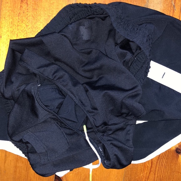 UA Women Shorts size L w/ Pocket & Underwear - Picture 3 of 5